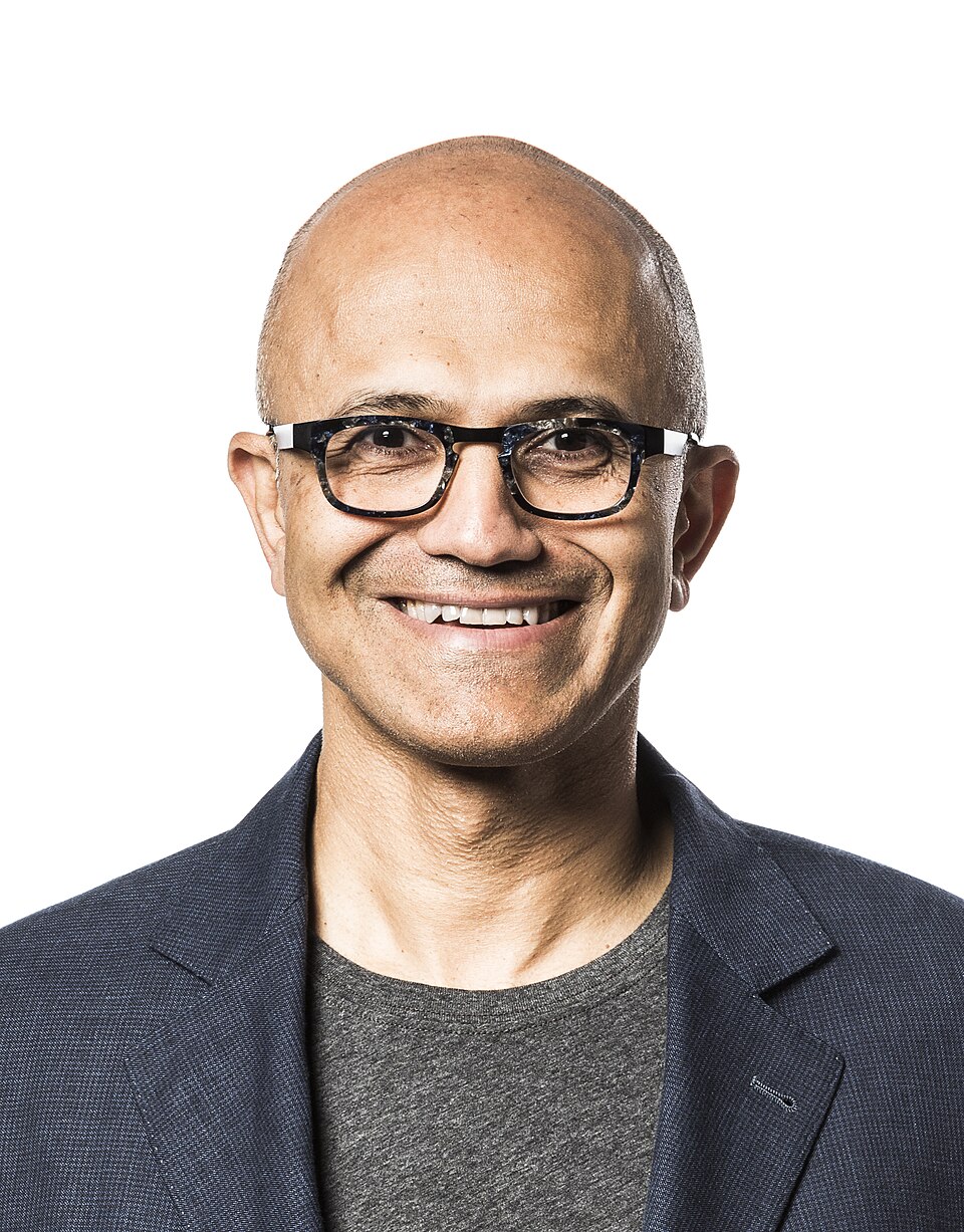 Satya Nadella, CEO of Bing, one of the top websites in the world.