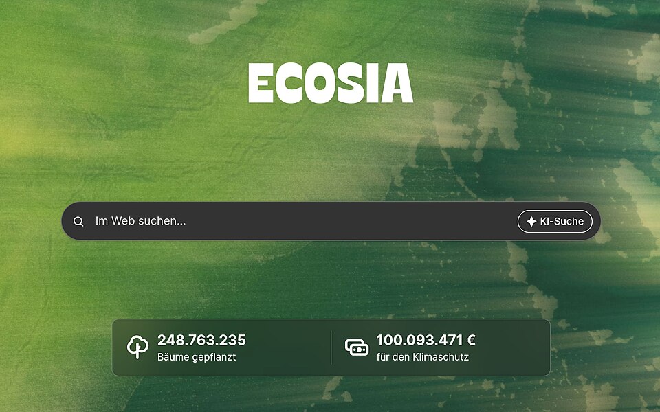 Christian Kroll, CEO of Ecosia, one of the top websites in the world.