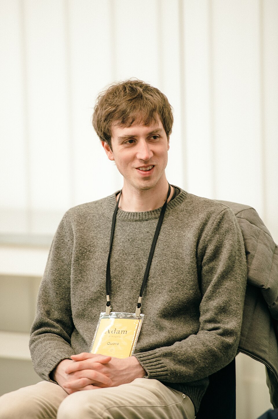 Adam D'Angelo, CEO of Quora, one of the top websites in the world.